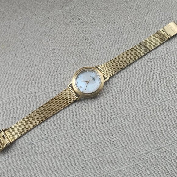 Grenen Denmark Women Wristwatch Mother of Pearl Face Date Calendar Wrist Watch main image 12